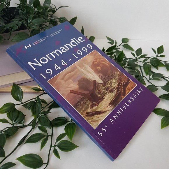 Book Normandy 1944-1999 55th Anniversary Veterans Affairs Canadian Military - Picture 3 of 6